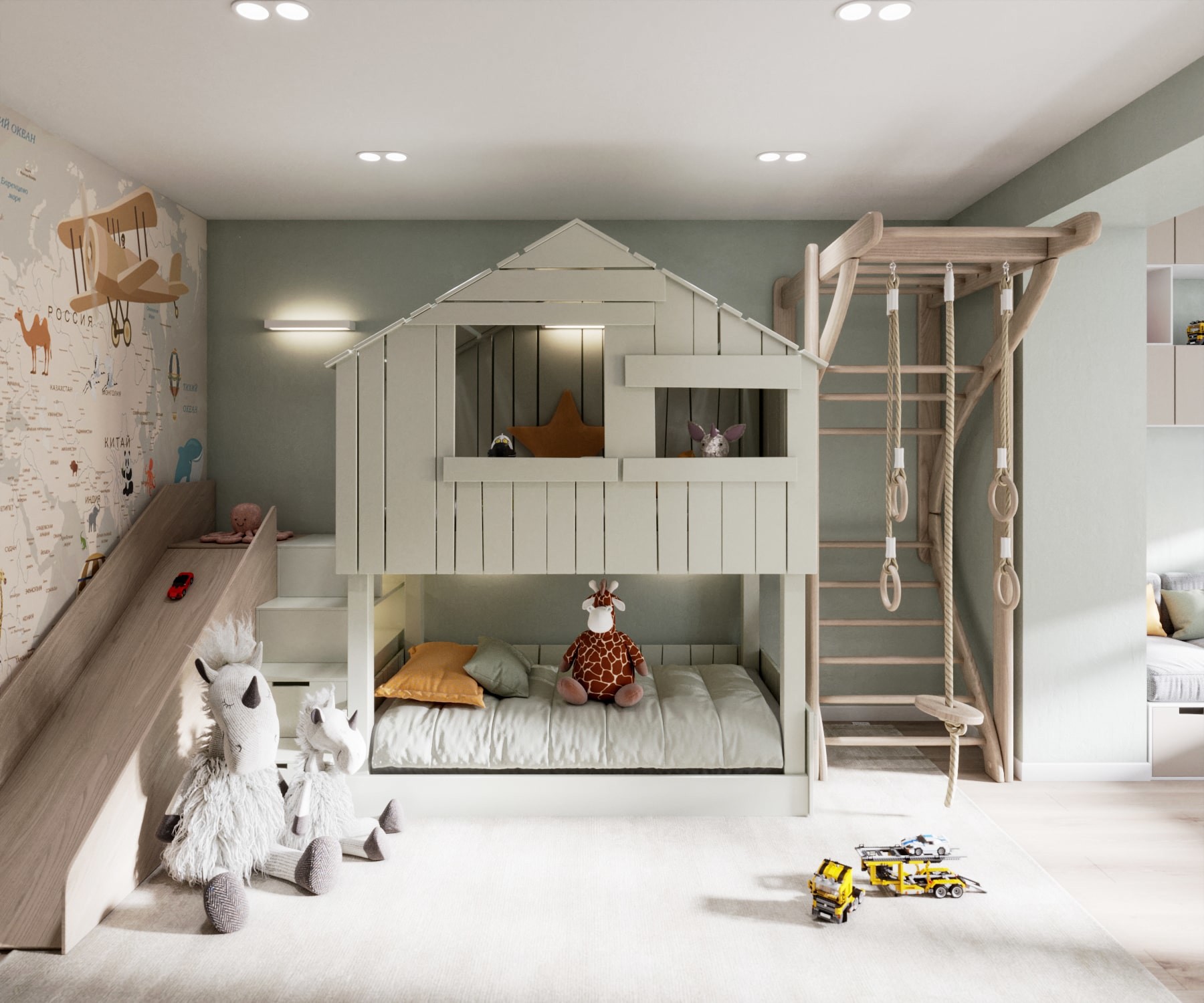 Дизайн детской комнаты от Soprano